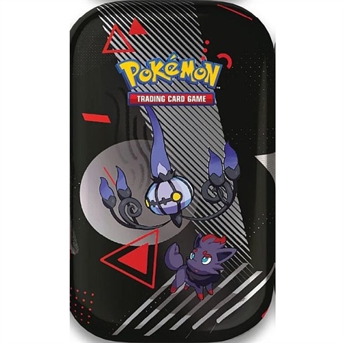 Black Bolt & White Flare - Mini Tin - Chandelure & Zorua - Pokemon kort